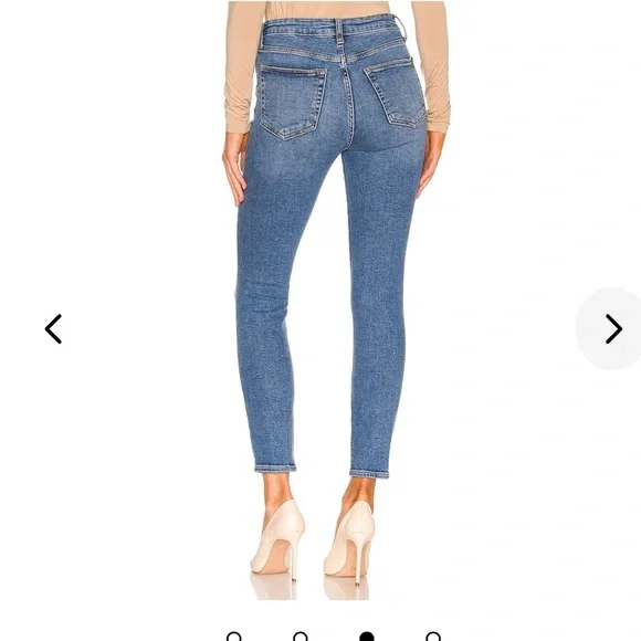 Lovers and Friends Revolve Ricky Medium Wash Distressed 29 - Picture 2 of 7